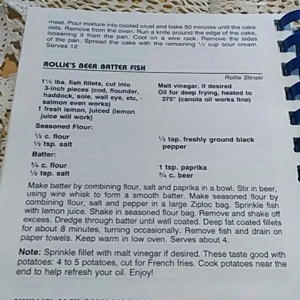 Grace Manor Minneapolis Cookbook, Seasoned with Grace